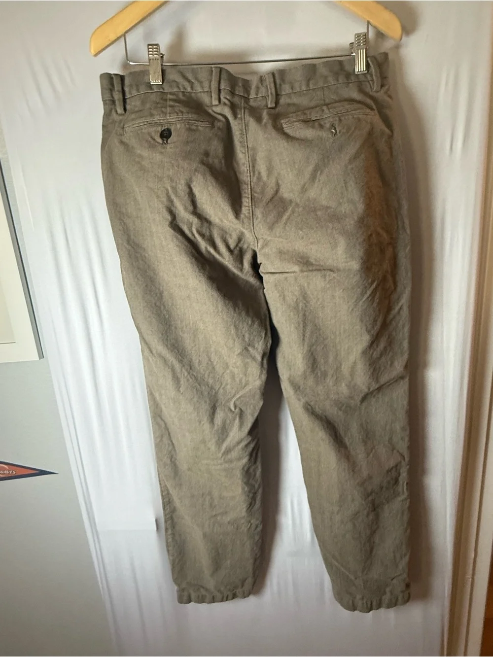 Banana Republic Vintage Straight Khaki Chino Pants Men’s 33x30 Beige Casual